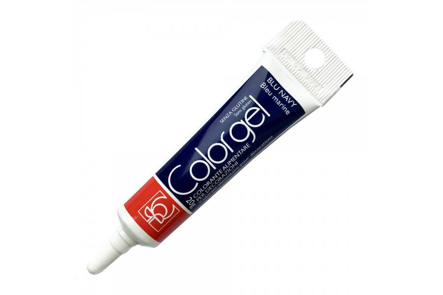 

Краситель гелевый Темно синий (blu navy) Modecor 20 мл (не окрашивает руки)