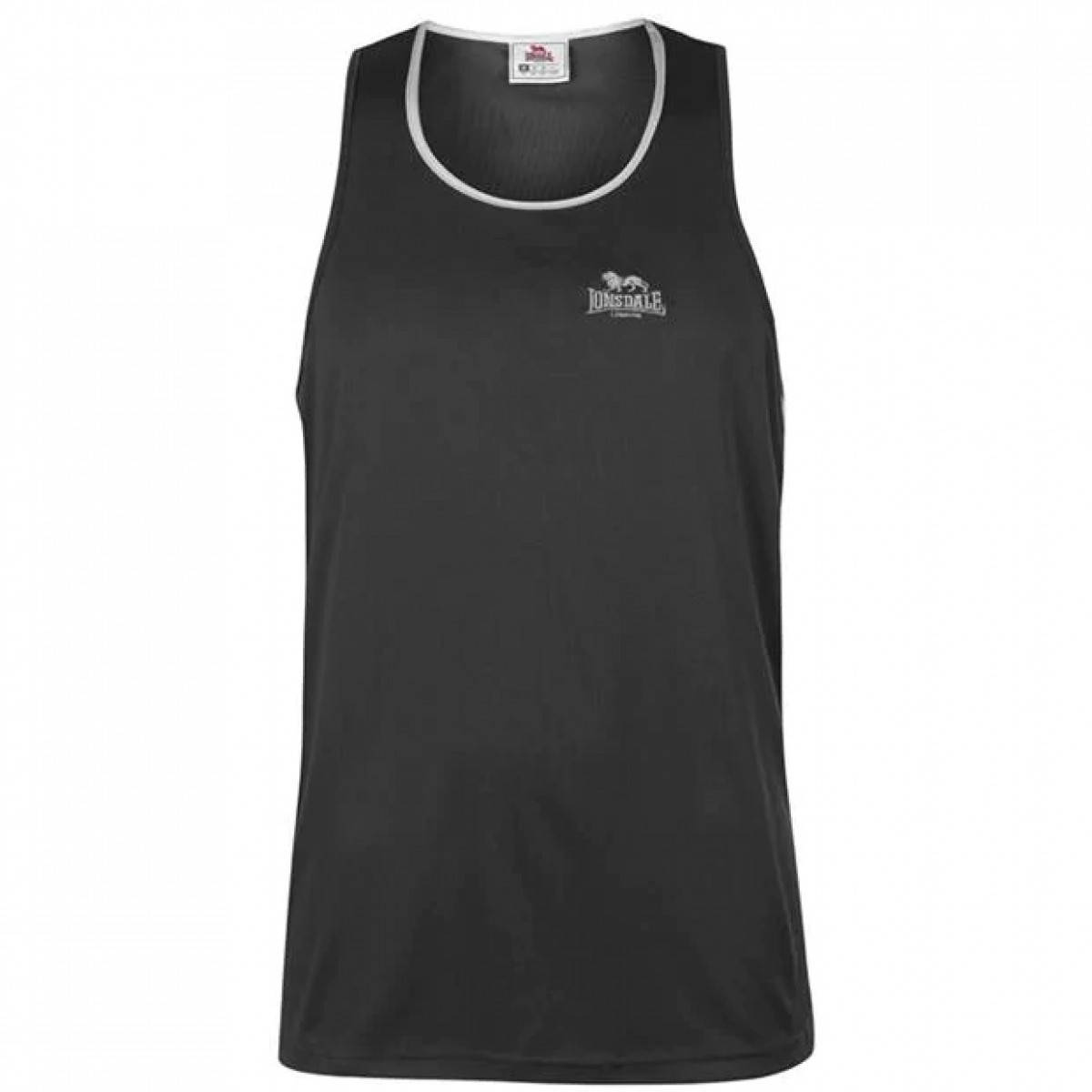 

Майка Lonsdale Box Vest Black/White - Оригинал