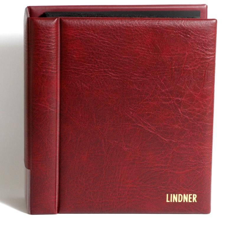 

Альбом для значков LINDNER. Бордовый