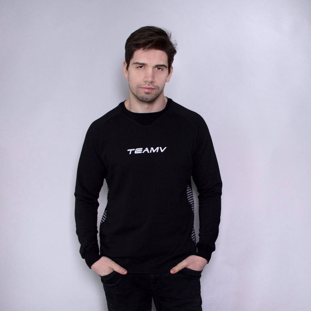 

Мужской свитшот Teamv Secret 2 Черный L