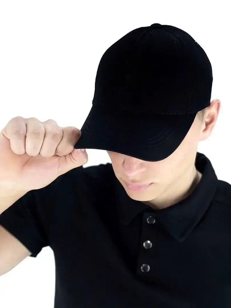 

Черная Мужская Кепка 2020 Кепки Монотонные Мужские, Черный