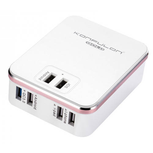 

Блок питания сетевой 6 USB Konfulon C29 7000mA