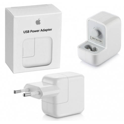 

Зарядное устройство Apple 12W 2A USB Power Adapter (MD836) for iPad Iphone, Белый