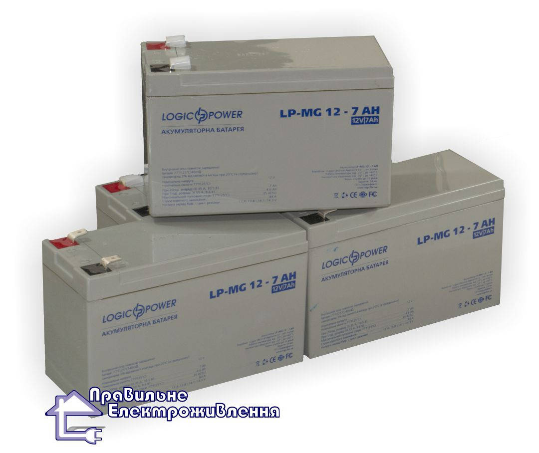 

Акумуляторна батарея LogicPower LP MG 12-7
