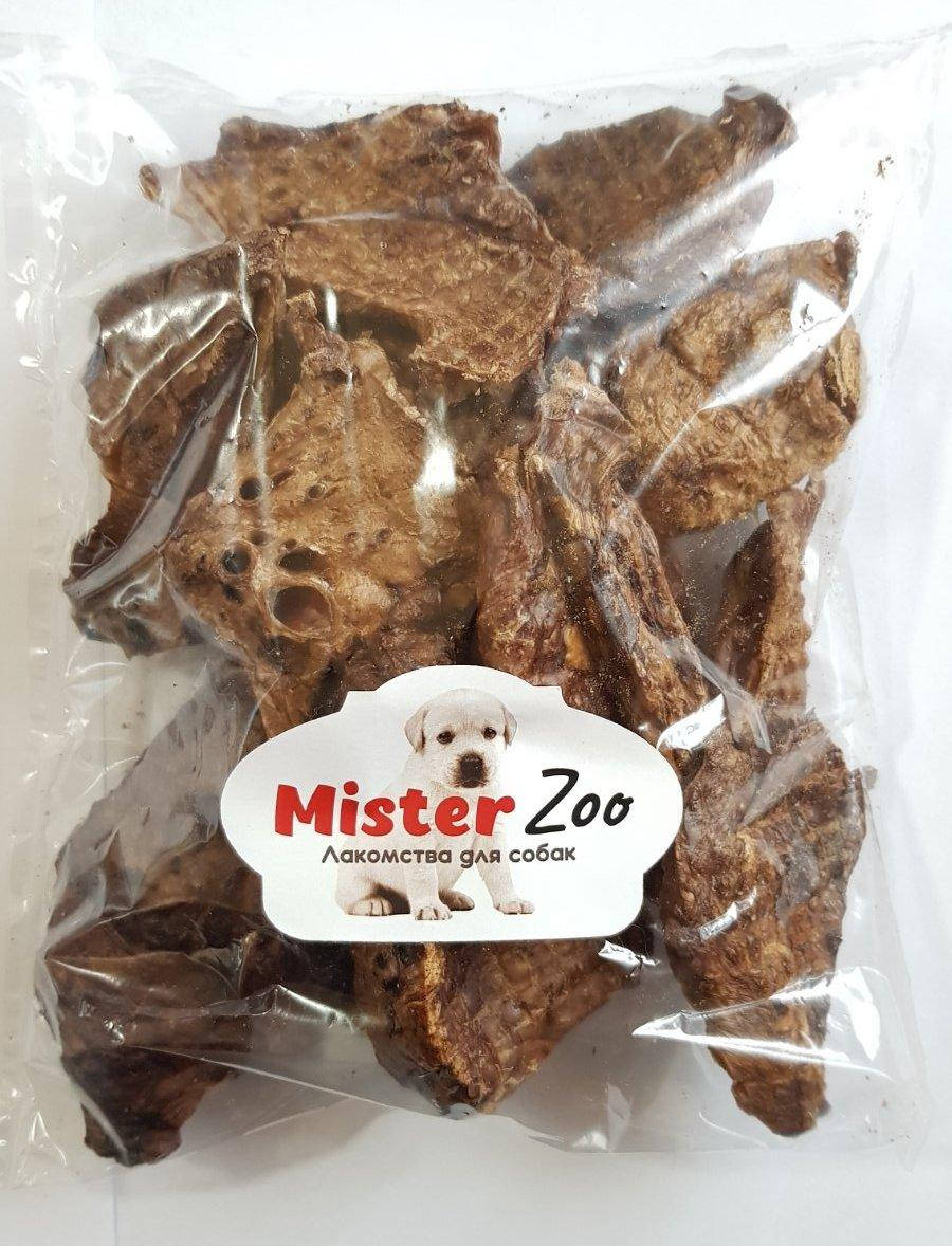 

Лакомство Легкое говяжье сушеное 100 г Mister Zoo