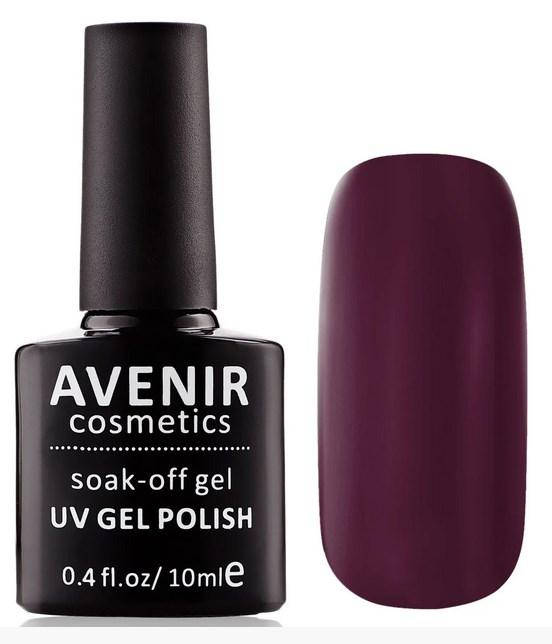 

Гель-лак для ногтей Avenir Cosmetics 10 мл № 081м Пепельно-фиолетовый