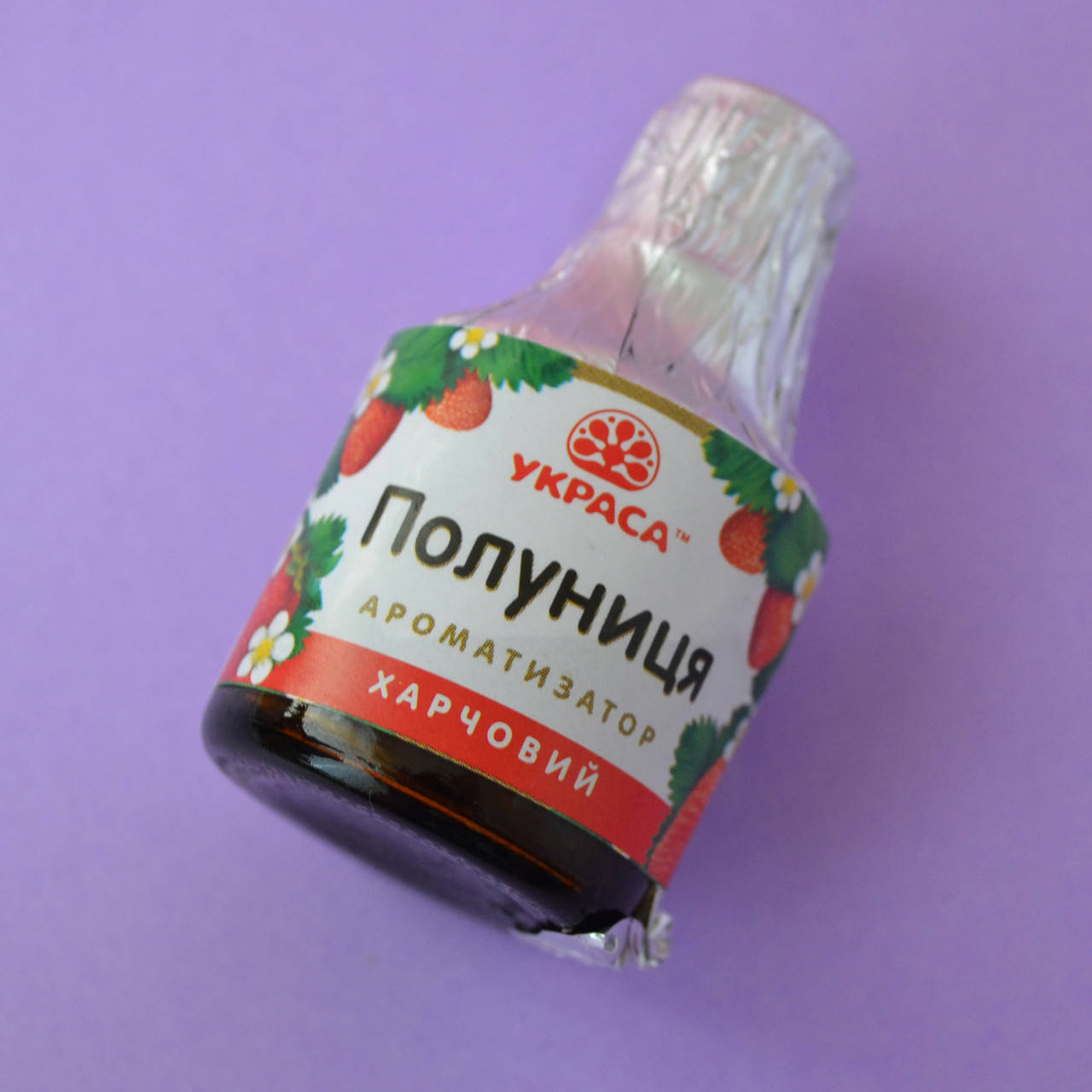 

Ароматизатор ТМ Украса "Клубника", 5 мл.