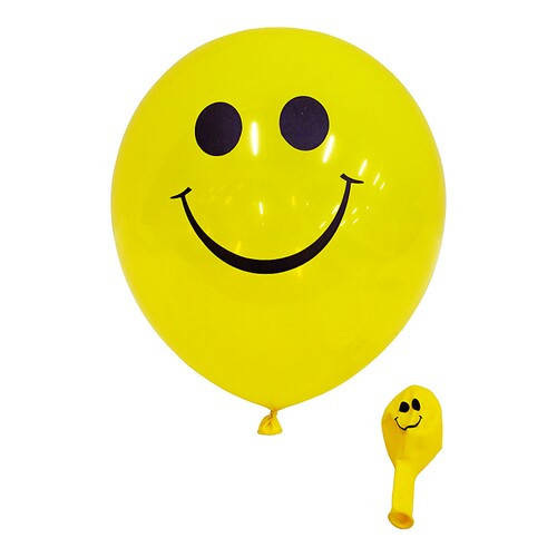 

Шарик воздушный Smile, Желтый