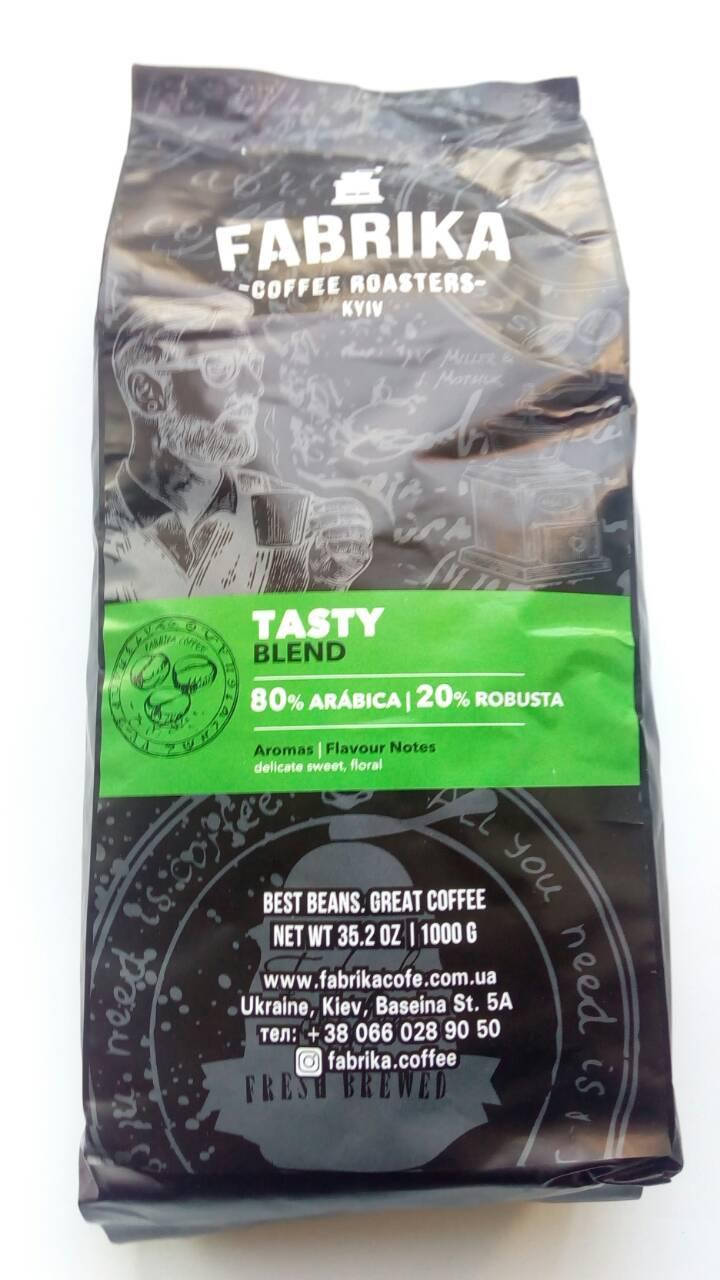

Кофе Fabrika Tasty Blend в зернах 1 кг