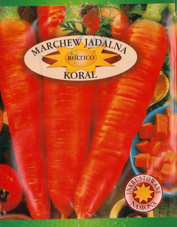 

Семена Морковь Корал (обработанная) Ролтико (Roltico), Польша 20 г