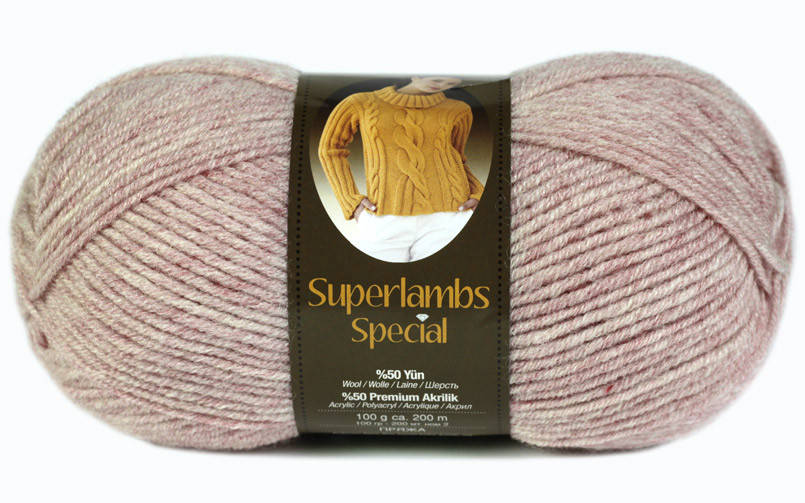 

Nako Superlambs Special пудра-меланж № 1852