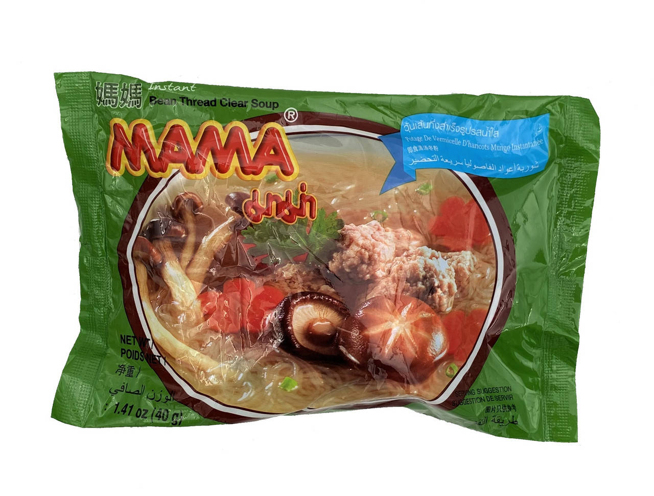 

Лапша быстрого приготовления стеклянная Mama 40 г