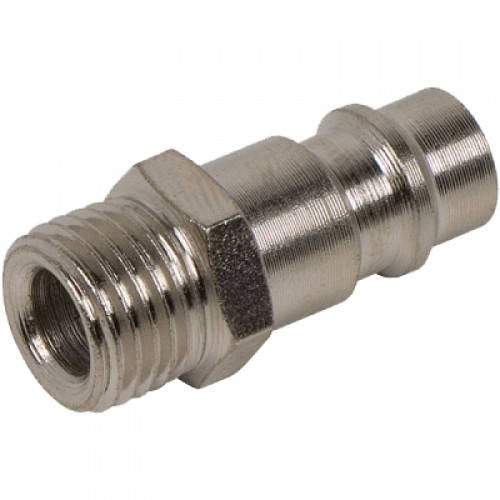 

Штуцер под соединение быстросъемное с клапаном наружная резьба 1/4" Miol 81-240