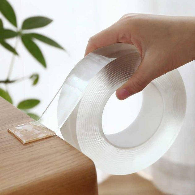 

Двусторонняя клейкая лента многоразовая Ivy Grip Tape, 1м