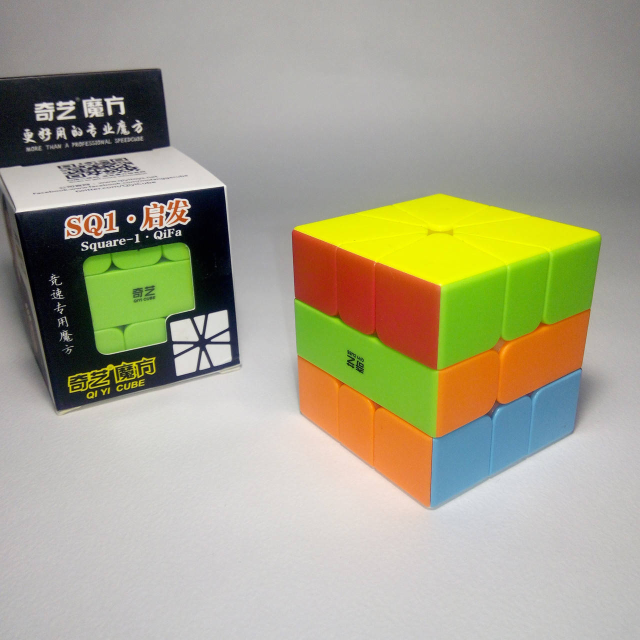 

Головоломка Скваер-1 QiYi QiFa Color (Square One)