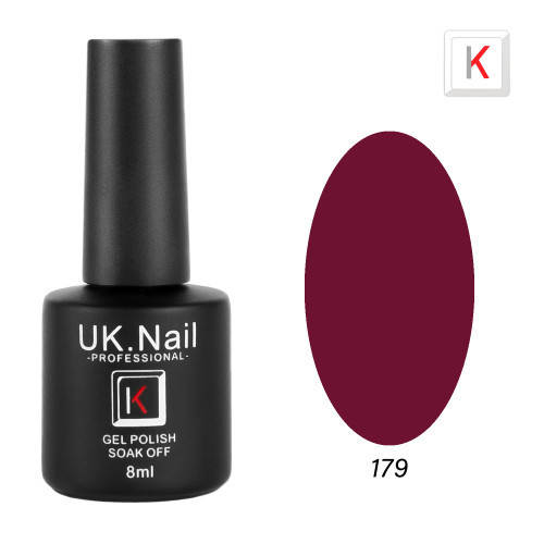 

Гель-лаки UK.Nail 8 мл №179