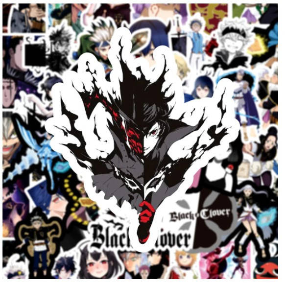 

Виниловые стикеры Аниме Черный Клевер Black Clover