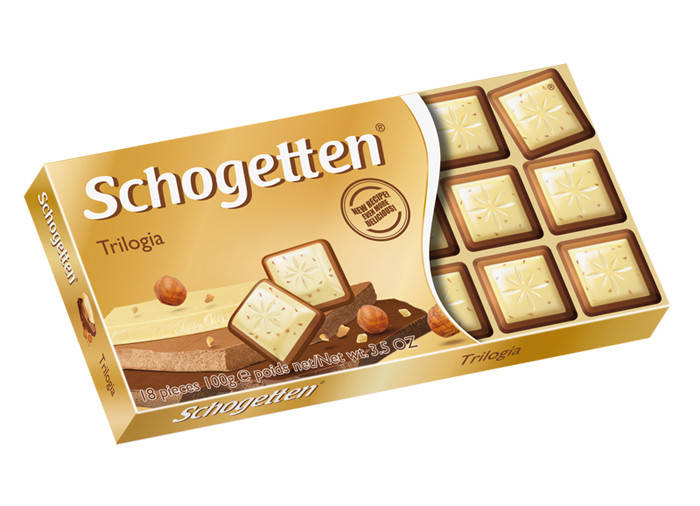 

Шоколад "Schogetten Trilogia" ("Шогеттен Трилогія"), Германия, 100 г