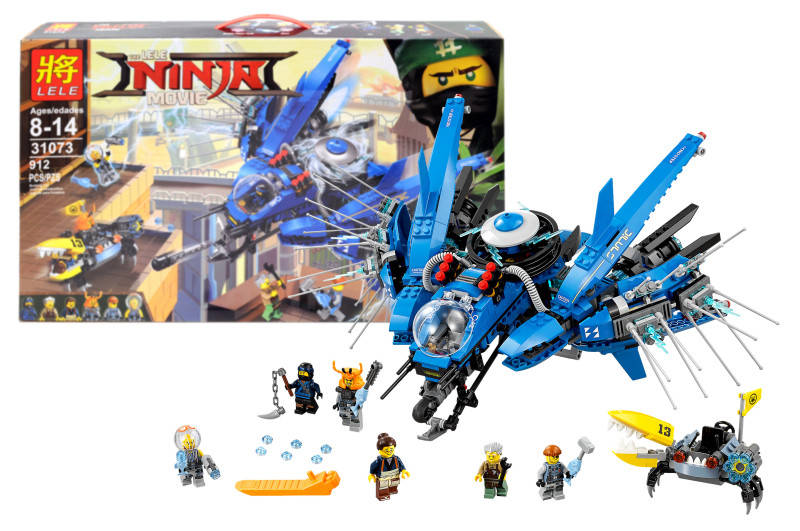 

Конструктор "NINJAGO MOVIE" 31073 "Самолет-молния Джея" 912 дет.