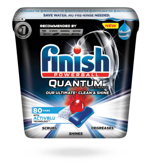 

Таблетки для посудомоечной машины Finish Quantum Ultimate 80 шт