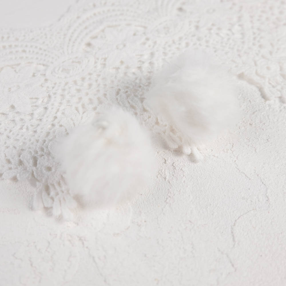 

Помпон Меховой 4 см БЕЛЫЙ