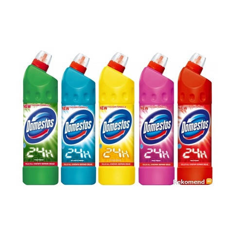 

В туалет "Доместос" 1л.