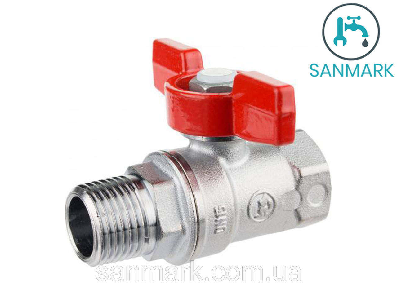 

Кран шаровый Giacomini 1/2" ВН