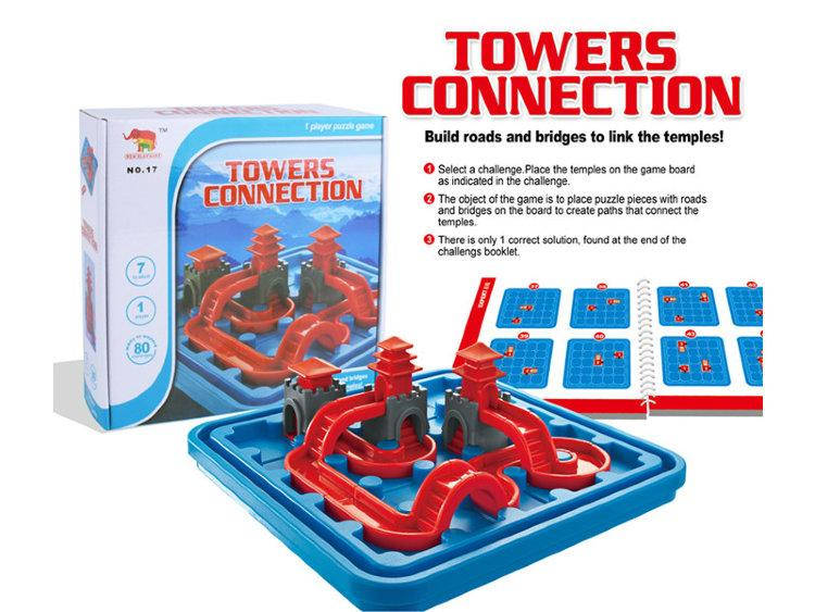 

Развивающая настольная игра головоломка "Towers Connection" GT291083