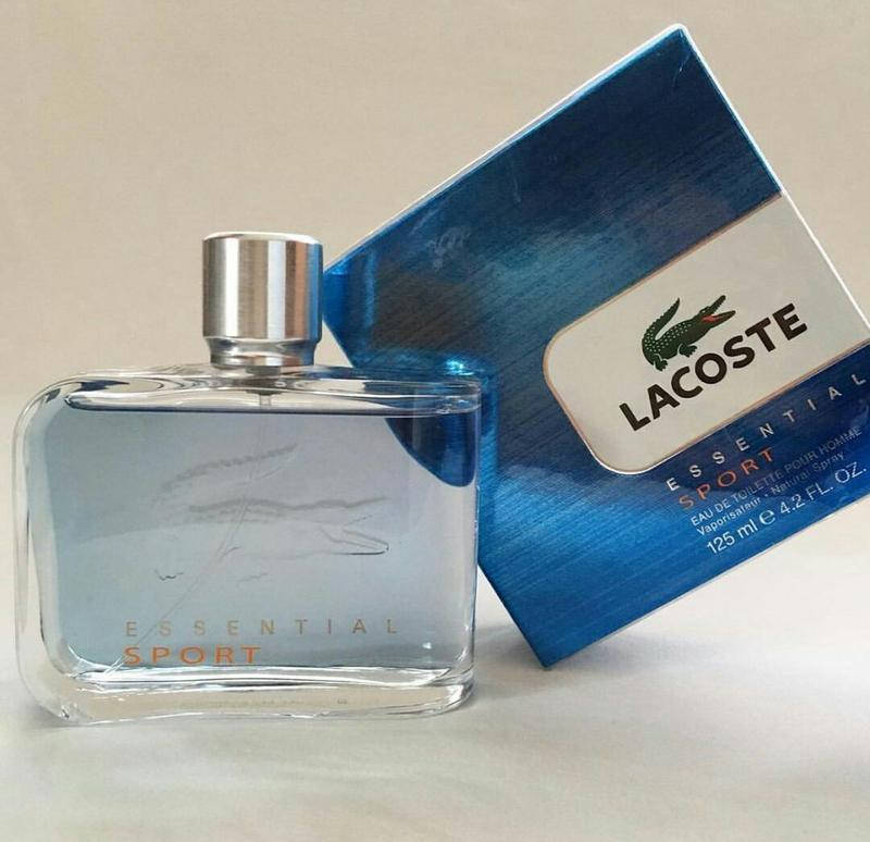 

Lacoste Essential Sport Туалетная вода 125 ml Лакост Эссеншиал Спорт Голубые