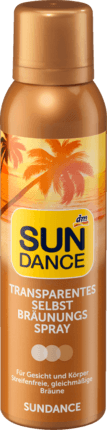 

SUNDANCE Transparentes Selbstbräunungsspray, 150 ml - Спрей-автозагар для лица и тела, 150 мл