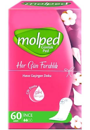 

Прокладки ежедневные Molped Daily 60 шт Everyday Freshness
