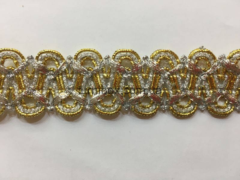 

Тесьма Парчевая 3 см. № О/6000/S+G