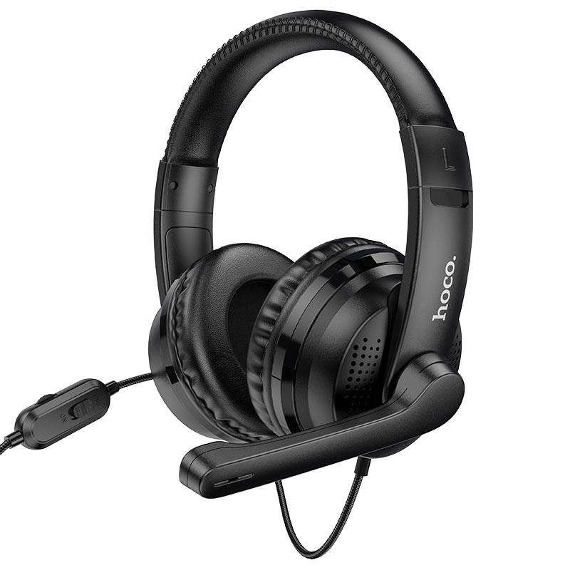 

Проводные Наушники Стерео Hoco W103 Magic Tour Gaming, Черный