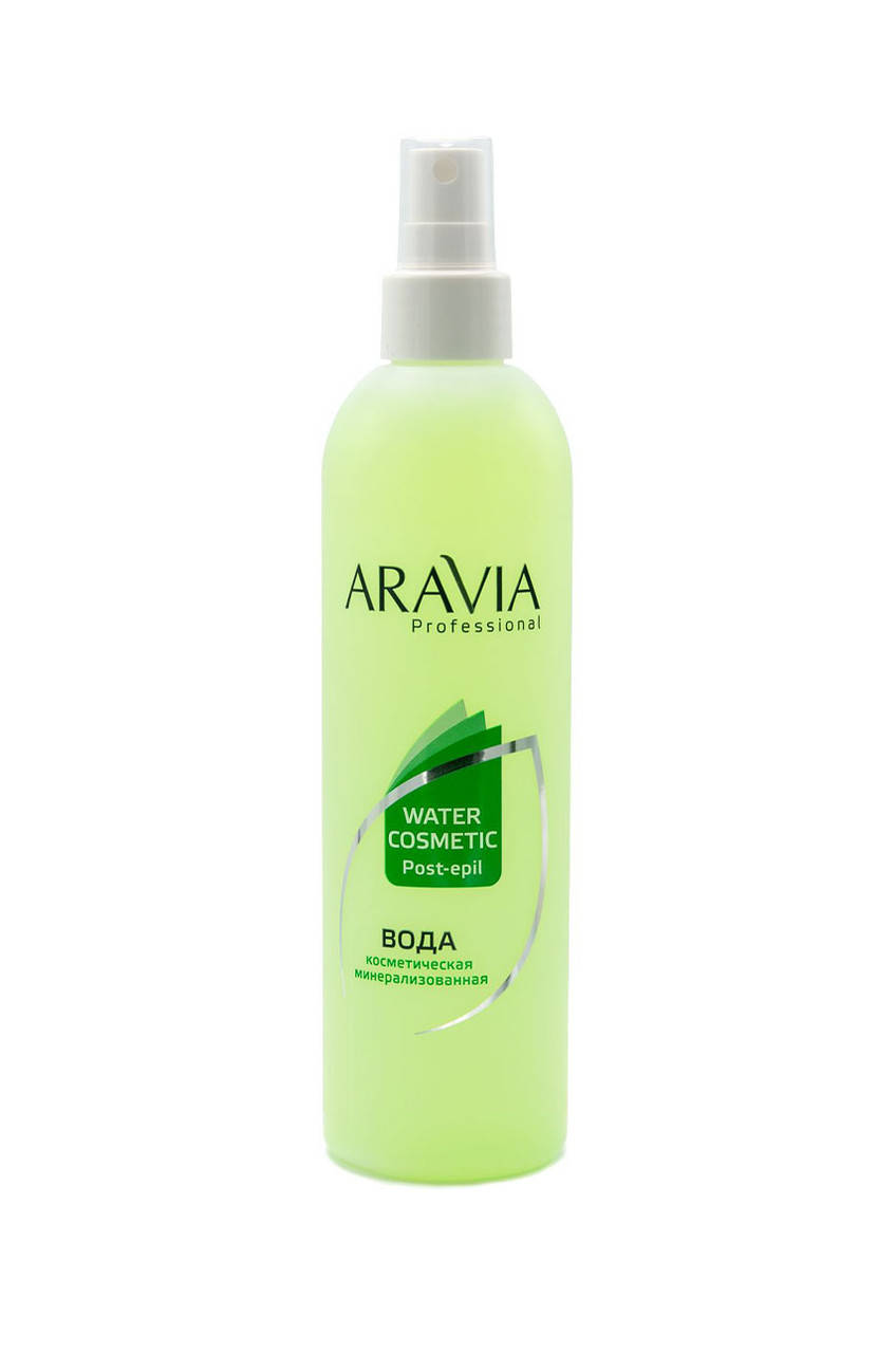 

Вода косметическая минерализованная с мятой и витаминами, 300 мл, ARAVIA Professional