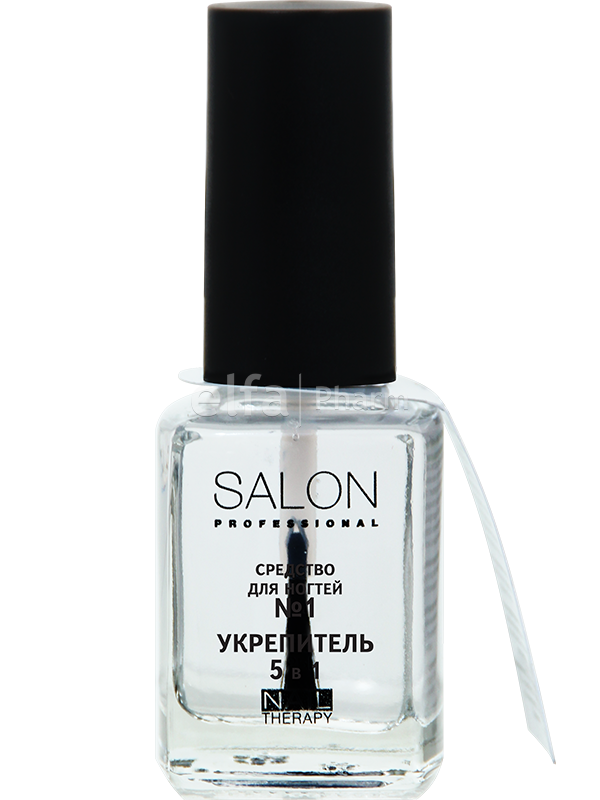 

Средство для ногтей №1 Укрепитель 5 в 1 Salon Professional 12мл