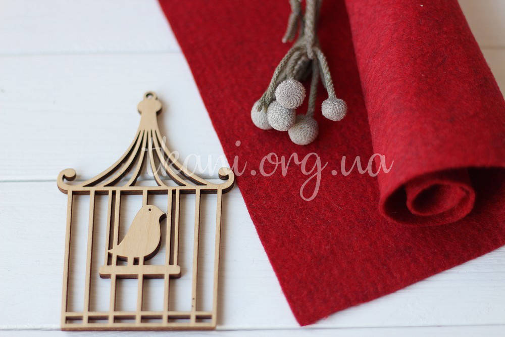 

Фетр американский мягкий 1,5 мм для рукоделия и творчества 2205 Barnyard Red (Багровый)