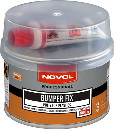 

Шпаклівка для пластику BUMPER FIX 0,2кг NOVOL
