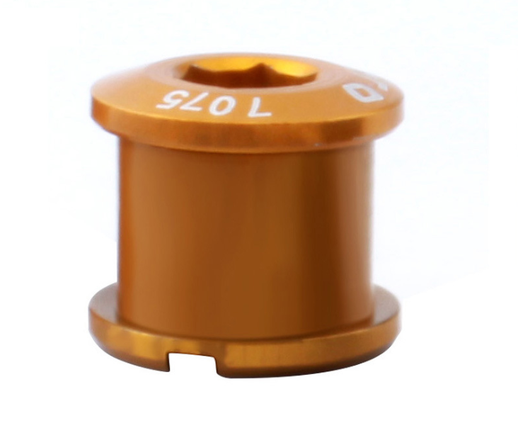 

Бонки цветные «MUQZI» АЛЮ 7075 CNC ЧПУ для шатунов (для систем на одну / две звезды) ПОШТУЧНО ЖЁЛТЫЙ, НА ДВЕ ЗВЕЗДЫ