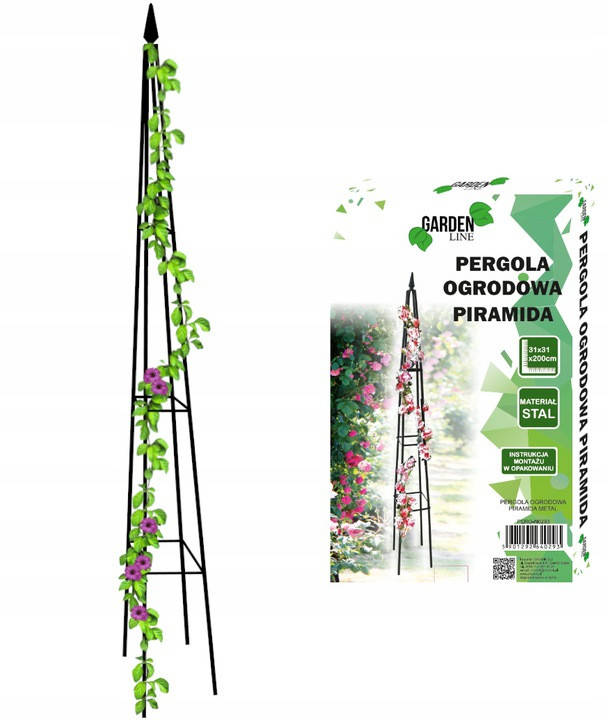 

Металлическая пирамида для цветов Garden (Пергола) 200 cm
