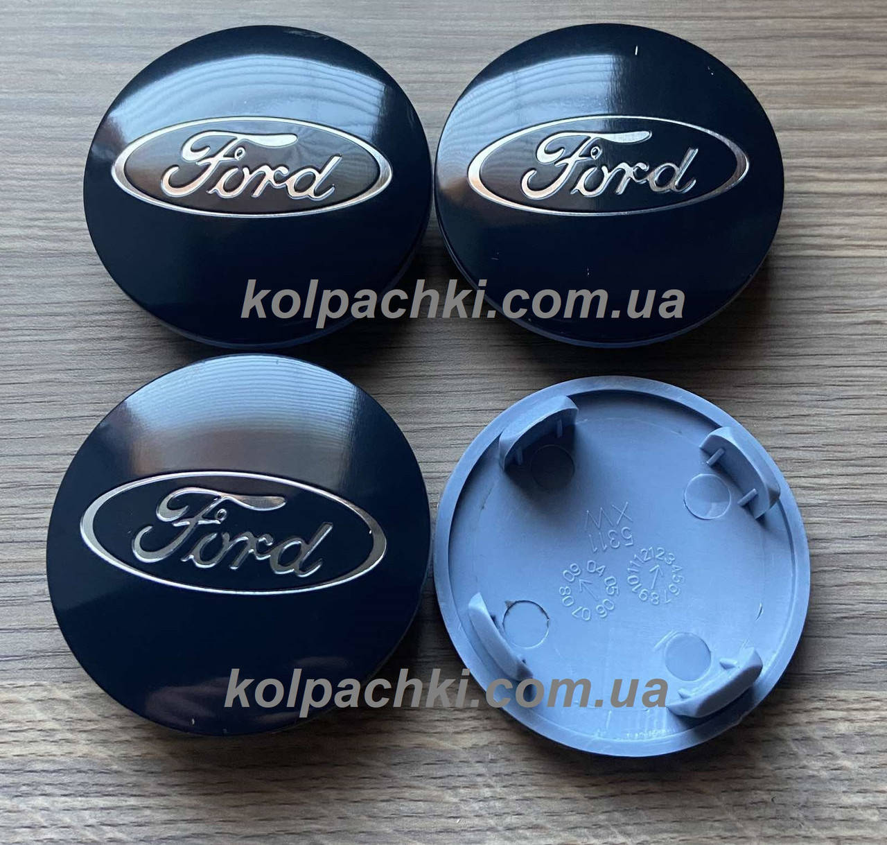 

Колпачки на диски Ford 65мм 55 мм синие Форд