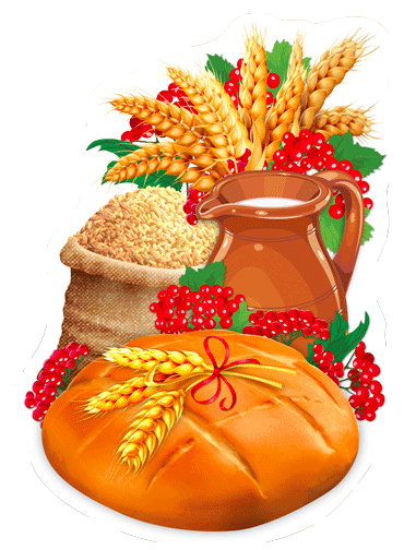 

Вырубка большая "Хлеб, молоко, пшеница, калина"