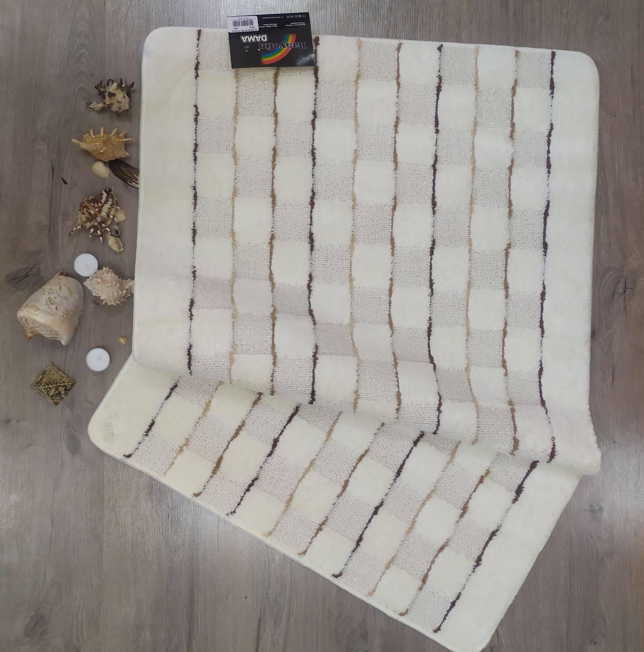 

Коврик Banyolin "Silver DAMA" 80х120см cream2