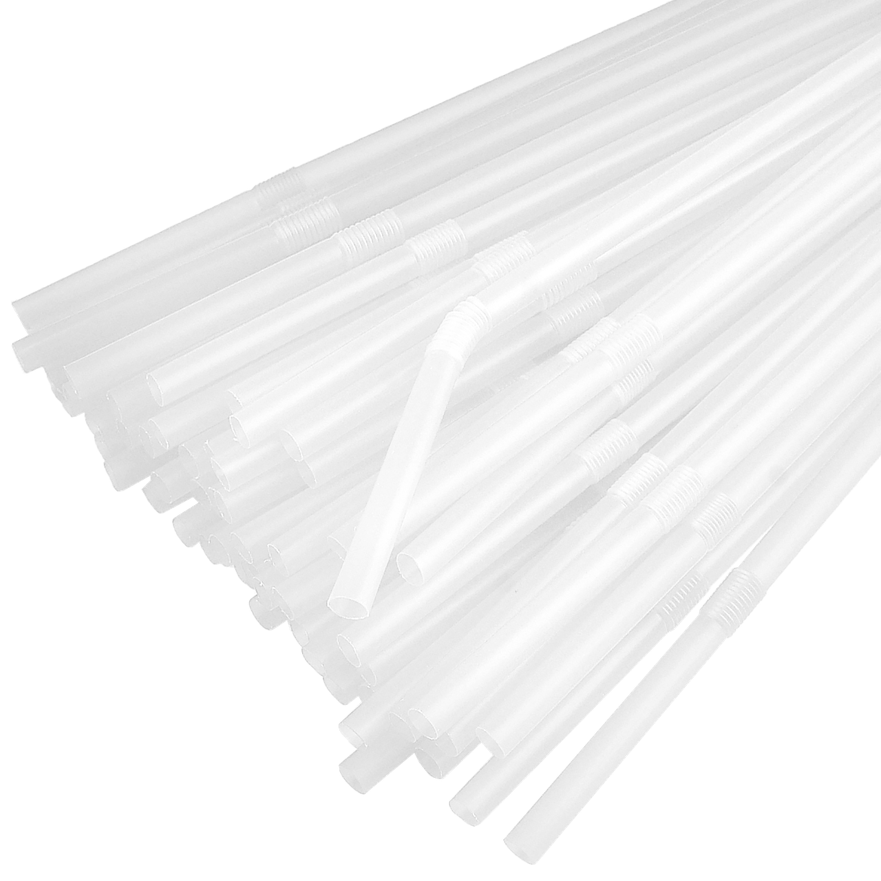 

Трубочка с коленом 5мм.21,5см.1000шт Прозрачная