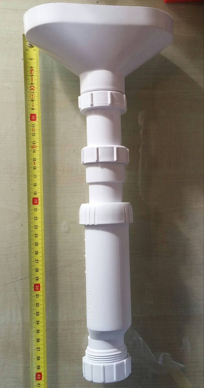 

Сифон для кондиционера, сброса конденсата с сухим затвором 11/2-40 Hepvo McAlpine CV1WH Funnel-B