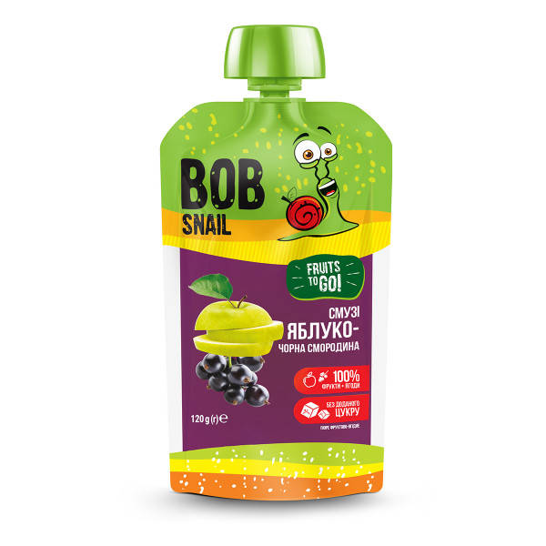

Смузи Bob Snail Яблоко-Смородина 120 г