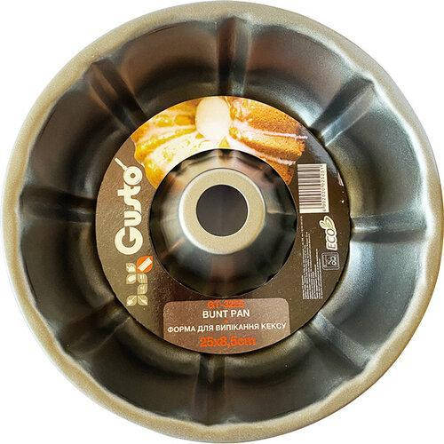 

Форма для выпечки кекса Gusto GT-3225 25 см, Серый