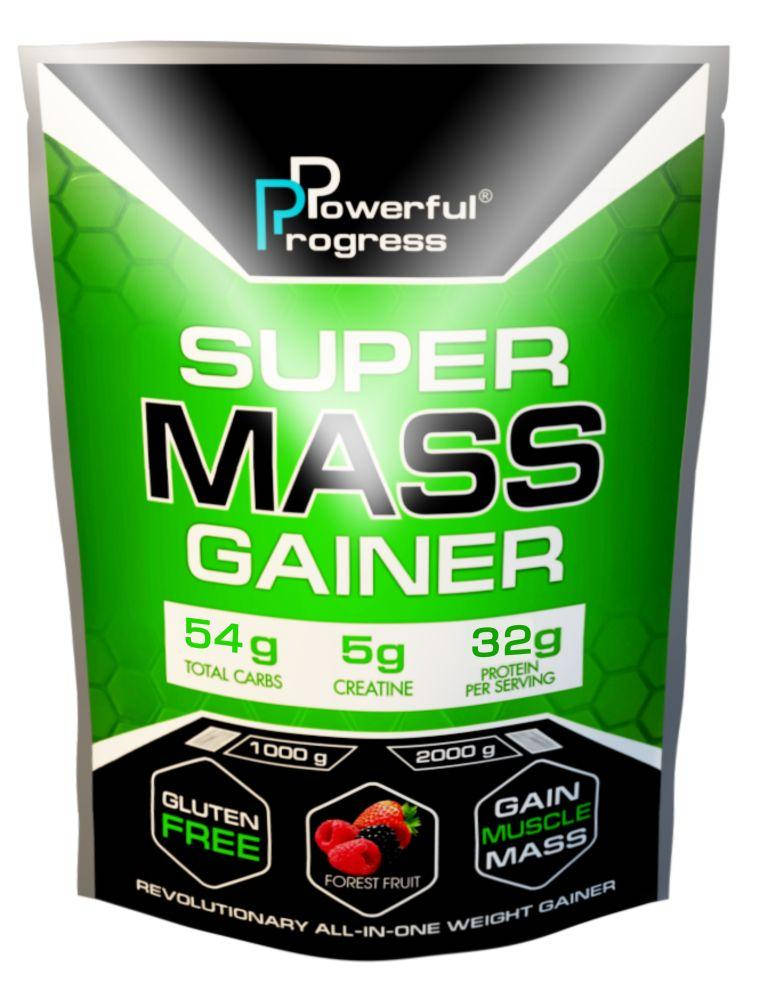 

Гейнер - Powerful Progress Super Mass Gainer - 2000 грамм