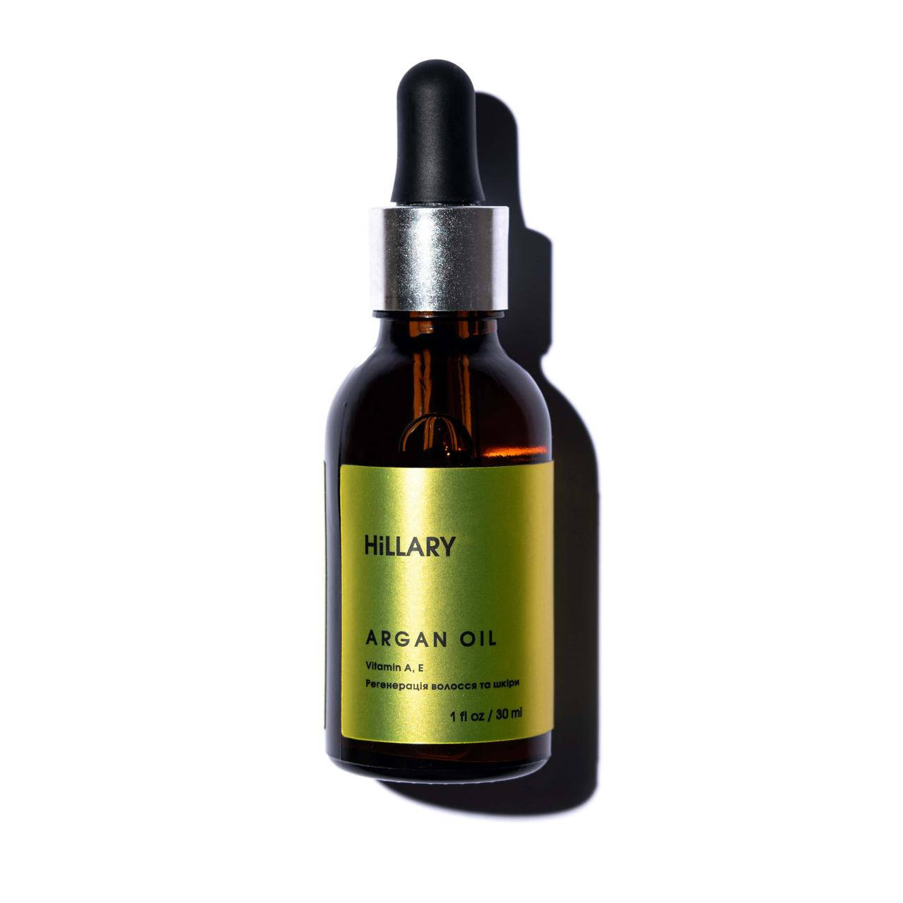 

Органическое марокканское аргановое масло холодного отжима Hillary Organic Cold-Pressed Moroccan Argan Oil, 30