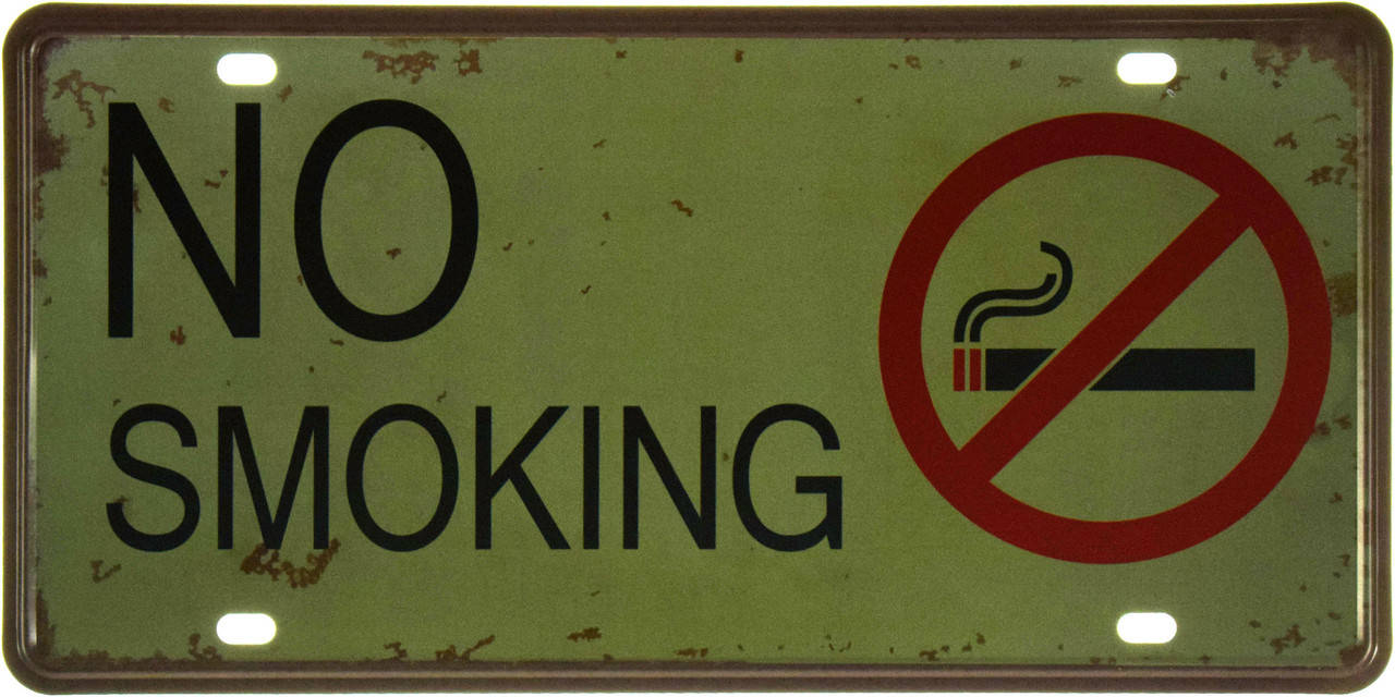 

Металлическая табличка "Не Курить / No Smoking" (ms-001070)