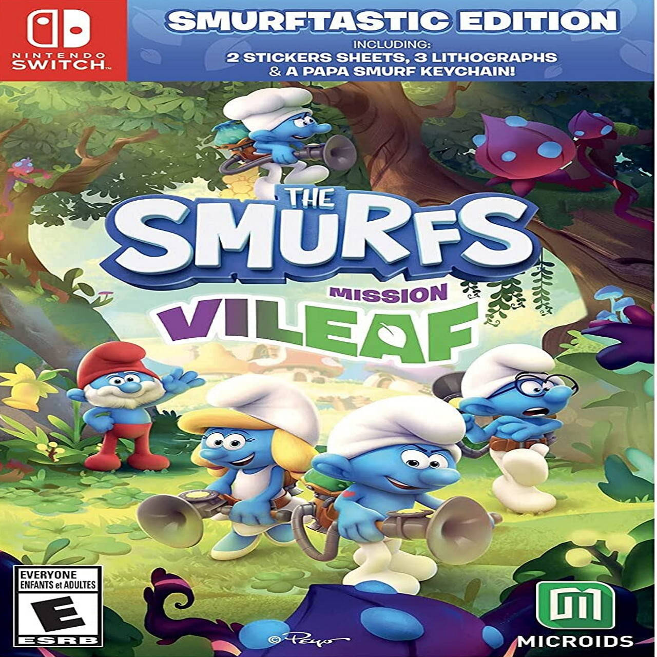 

The Smurfs: Mission ViLeaf – Smurftastic Edition (русские субтитры) Nintendo Switch